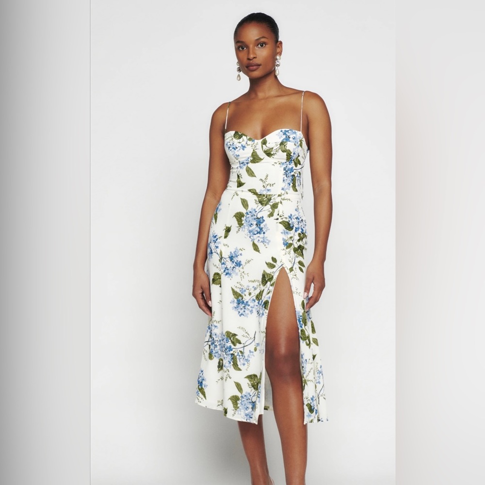 Reformation Juliette Dress Riviera 2